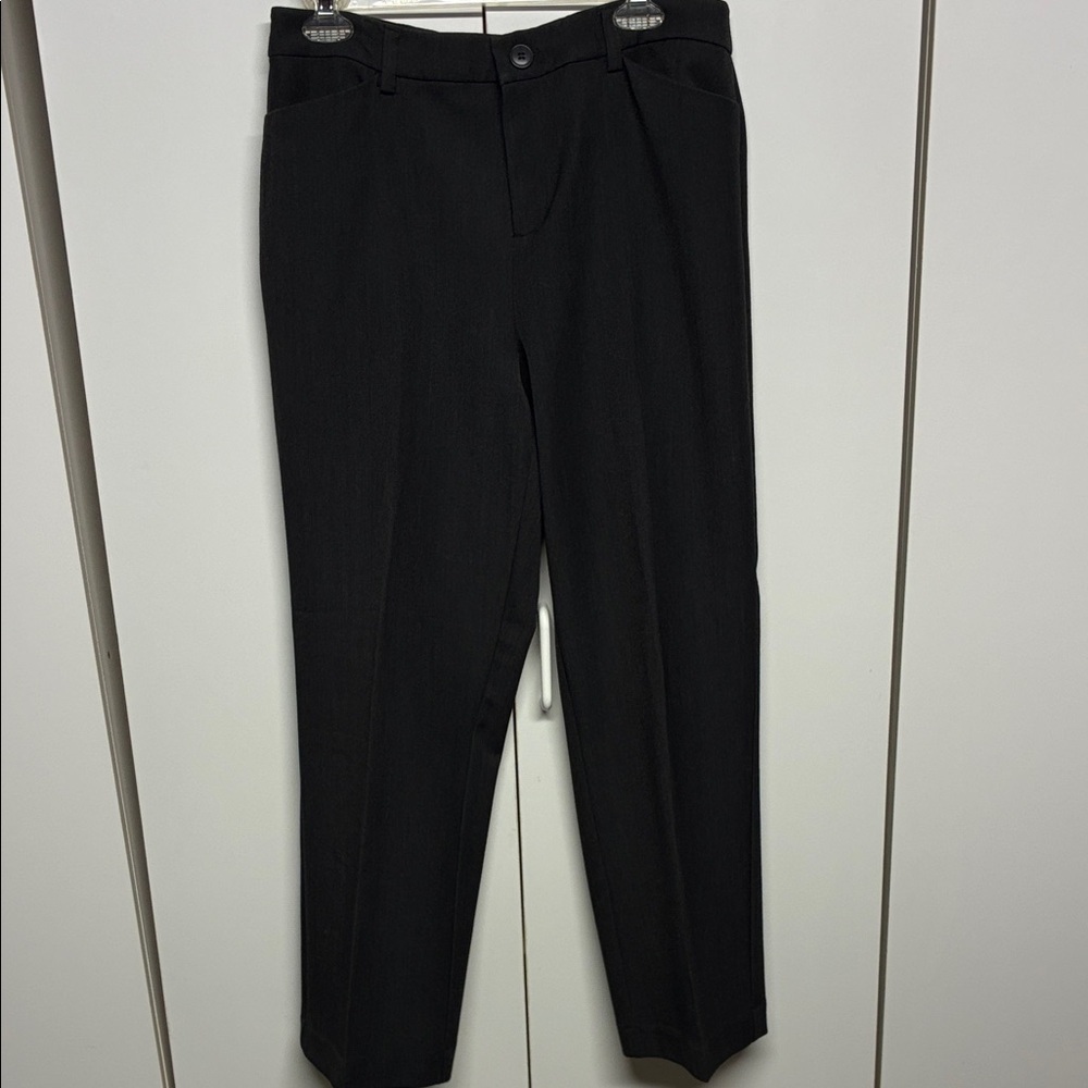 Christopher & Banks Charcoal Gray Dress Pants 10P - Picture 1 of 11